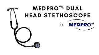 MEDPRO™ Professional Dual-Head Stethoscope