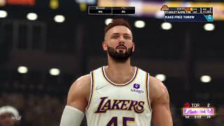 NBA 2K22_PS4 MYCAREER   RAPTORS @ LAKERS PART 9