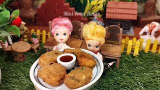 Miniature Poha Cutlet in Mini Food House |Mini Cutlet Recipe