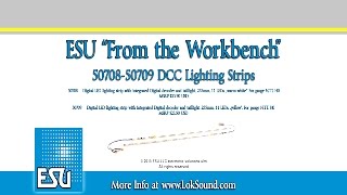 ESU 50708 - 50709 DCC Lighting Kits