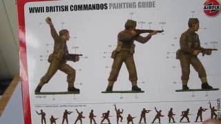 Airfix 1:32 British Commandos ww2 Painted!