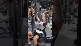 Deadstop front shoulder press ضغط كتف امامي مع التوقف