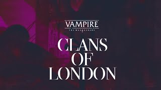 🔥👀 Sneak Peek 👀🔥  Vampire the Masquerade - Clans of London - PAX 2023