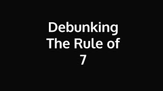 Debunking The Rule of 7 Impressions