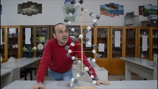 BÜYÜK BOY DNA MODELİ YAPALIM Make a large DNA model Lise ve Ortaokul Deneyleri Kurtuluş ATLI