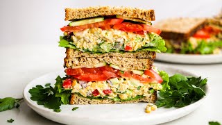 Herby Chickpea Salad Sandwich