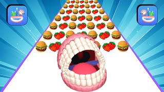 🍐 Satisfying Mobile Games - Teeth Shield, Bad Mom, Pop Us, Ropeman Run, ASMR Slicing, Crayon Rush 3D