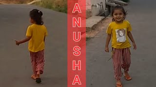 Anusha Malla Walking on The Road of Ghorahi Dang. 2081/01/07.Friday Evening. Enjoying The Moments..