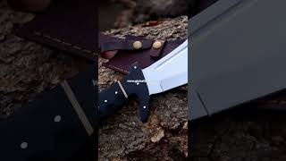 Bowie knife #bbq #damascussteel #knifelife #handmadeblades #handmade #viralvideo #fypシ゚viral #reels