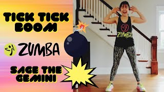 Tick Tick Boom || Sage the Gemini Ft. BygTwo3 || Ab Workout || Zumba with NikkiFit