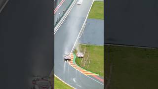 When U Cheat the Death #motorsport #racing #spafrancorchamps #eaurouge #f1 #porsche #audi #rain #wec