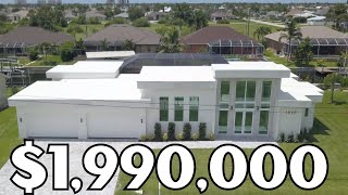 Unbelievable Luxury! Tour a Cape Coral Home with Gulf Access Pool & Jacuzzi