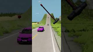 Cars vs Hammer Crash Test - BeamNG Drive   #beamngdrive