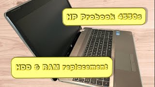 Laptop Festplatte und RAM tauschen: So wechselt ihr den Speicher aus HP ProBook 4530S