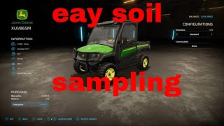 Farm sim 22 Easy starter gaid for new players. Soil sampling and 100% Yeald