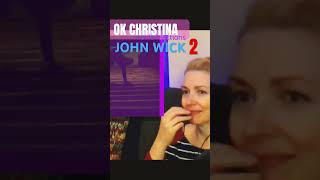 JOHN WICK 2 movie reaction OK CHRISTINA #firsttimewatching #moviereaction #johnwick2 #chapter2