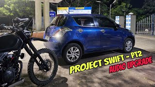 Project Swift 💥 Audio upgrade 😍 2012 Car restoration 😳 #car