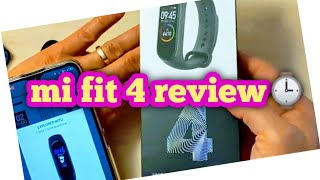 mi fit 4 review from a 3