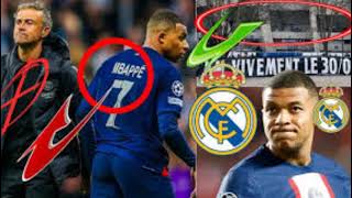 Du jamais vu pleur 😭😭😭 Les supporters Parisiens demande Mbappe de quitter Paris