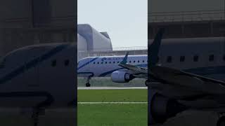 🛫 Air Dolomiti Embraer E195LR I-ADJU taking off at Luxemburg Airport (LUX) #planespotting #aviation