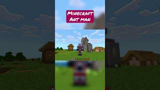 MINECRAFT ANT MAN MOD #minecraft #minecraftshorts