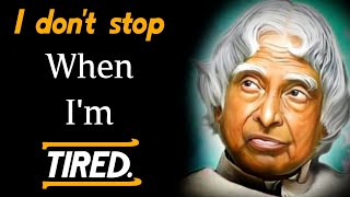 Some Don't Stoping Quotes || Dr APJ Abdul kalam Sir || Best For Self study Quotes