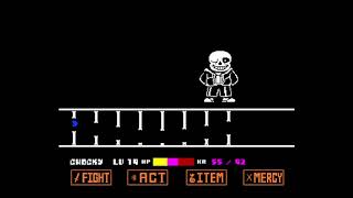 Undertale Sans boss fight PS4 edition