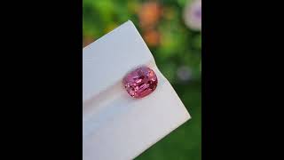 Exquisite 3.21 ct Natural Pink Tourmaline Oval Cut from Congo