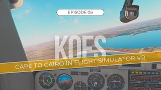 MSFS VR Cape to Cairo Cessna 152 Ep. 06: Mostly Visual