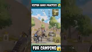 victor hard practice for camping🔥😂 #shorts #pubg #viral #attitude #bgmi