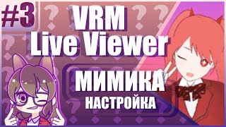 VRM Live Viewer #3: Настройки мимики😖🥴