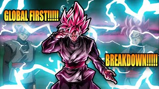 Global First Dokkanfest Goku Black Revealed!!!!! He's...OK??? (DBZ: Dokkan Battle)