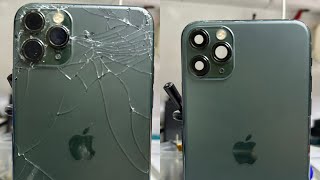 iPhone 11 Pro Max Back Glass Replacement Without Motherboard Easy Step