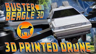 3D Printed DeLorean Drone Cover