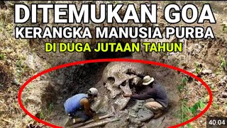 KEJADIAN VIRAL❗Ditemukan goa dan kerangka manusia purba  di Tulungagung.