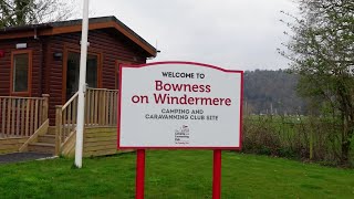 Bowness Camping and Caravan Site walk around. 17/04/2023.