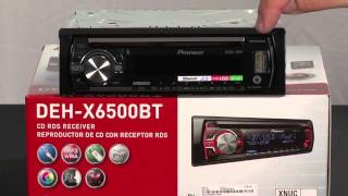 What s in the Box  DEH X6500BT In dash CD Receiver