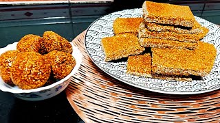 Make this recipe if you have Sesame Seeds & Sugar |2 Ingredients ONLY|@africanplate7240 |Sesame Bars