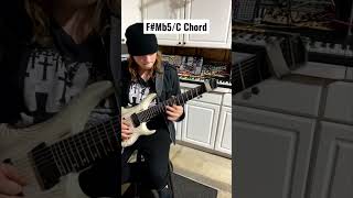 Wonderous melody over F#Mb5/C Chord | #guitar #shorts #guitarist #guitarsolo #chord