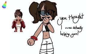 “You thought I was actually helping you!”mastermind Aoi asahina! Danganronpa speedpaint