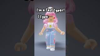 Being a fast typer be like: #funny #relatable #autocorrect #shorts #roblox