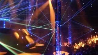 Circus Flic Flac Bielefeld Germany 2017 Lasershow & Motorrad Stunt