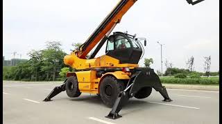 4 Ton 360 Degree Rotation Telescopic Forklift 15 Meter