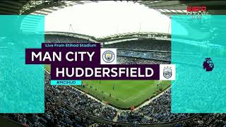 MANCHESTER CITY 6×1 HUDDERSFIELD CAMPEONATO INGLÊS 2018 (19/08)