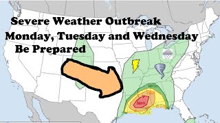 Severe Weather in the South! Tornadoes!(Please be prepared)