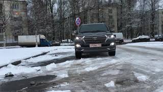 Переделка в рестайлинг 2017 год. Бомбический Land Cruiser, динамические поворотники