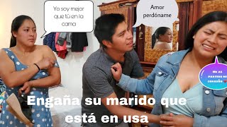 Engaña su esposo que está en usa parte 5.  Lo cacharon con la mano en la masa