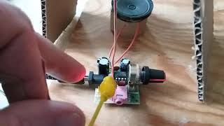 Receiving FM signal with LM386 amp module