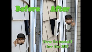 How to Install Wedge Kit for Ring Video Doorbell Pro for a better view of my front door steps.