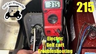 EZGO GOLF CART WONT MOVE.  TROUBLESHOOT WHOLE CART!!